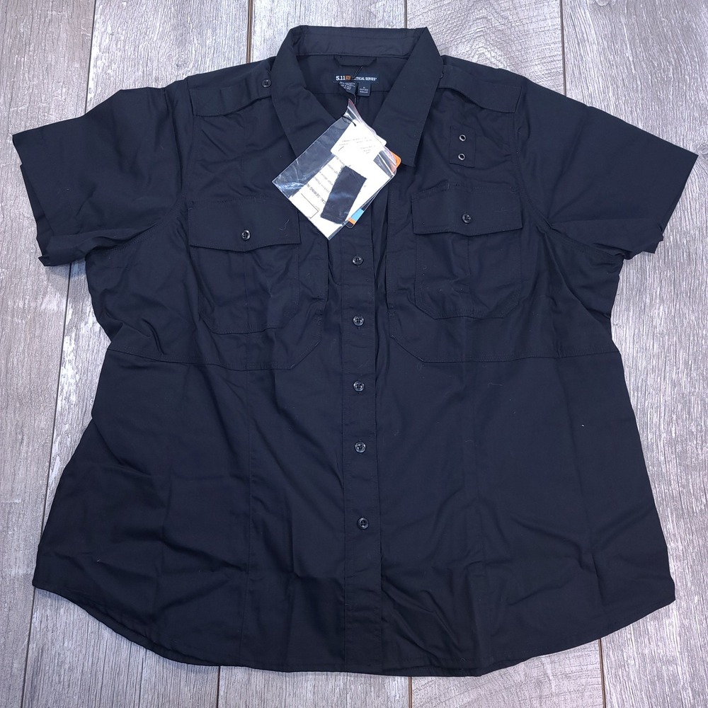 5.11 Tactical Taclite B-Class Shirt Women 3X Midnight Navy Ripstop PDU 61170W